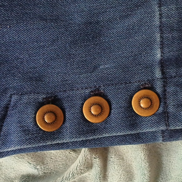 Ruby Rd. Blue Ankle Cropped Jeans - Picture 5 of 6